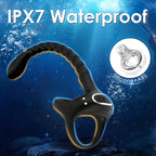 SEVN 3 in 1 Anal Vibrator for Men Prostate Massager Male Vibrator Cock Ring Taint Stimulator Remote Control Anal Beads Adult Sex Toys 