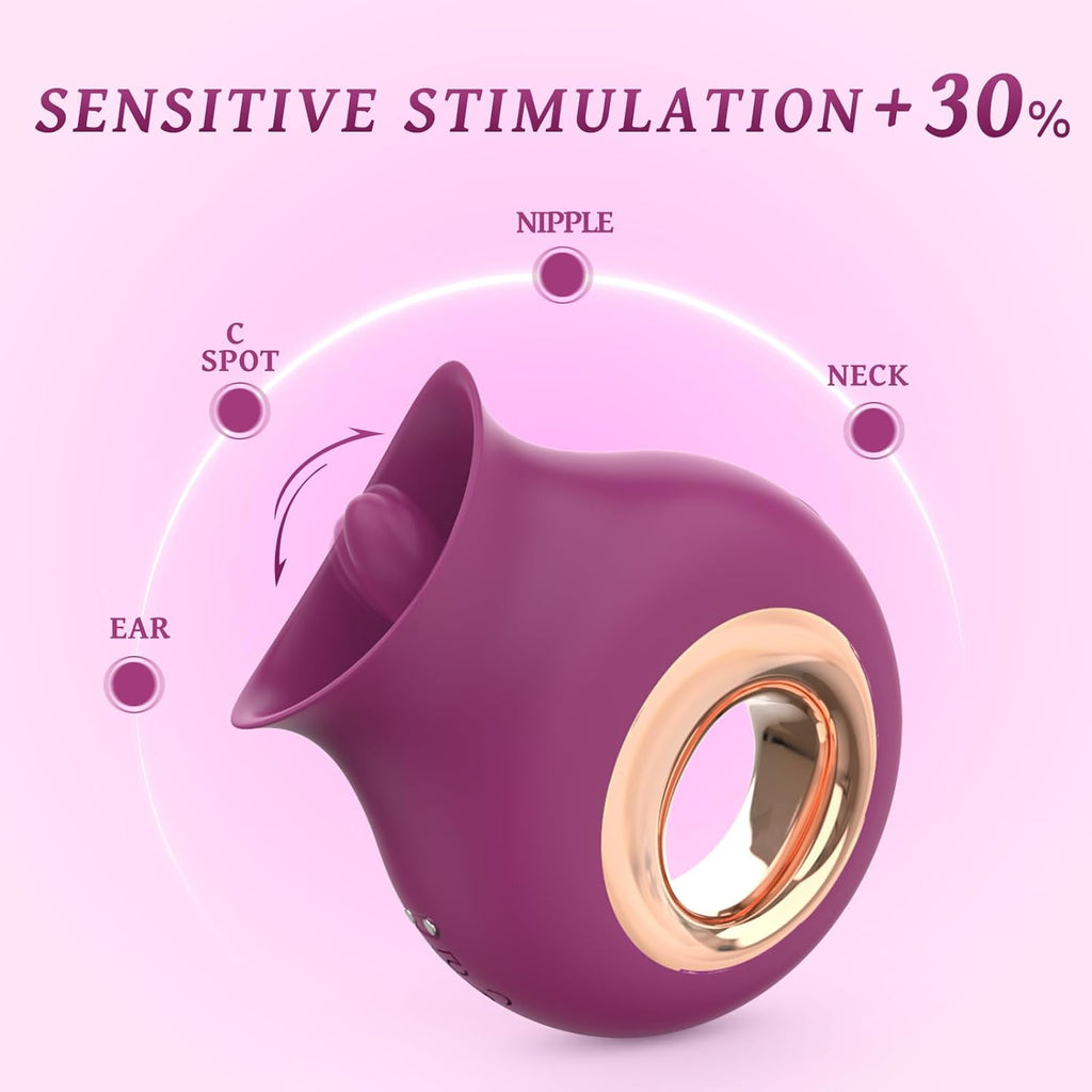 SEVN Woman clitoris licker tongue vibrator nipples vagina orgasm sucking massager stimulator female masturbator sex toys for couples